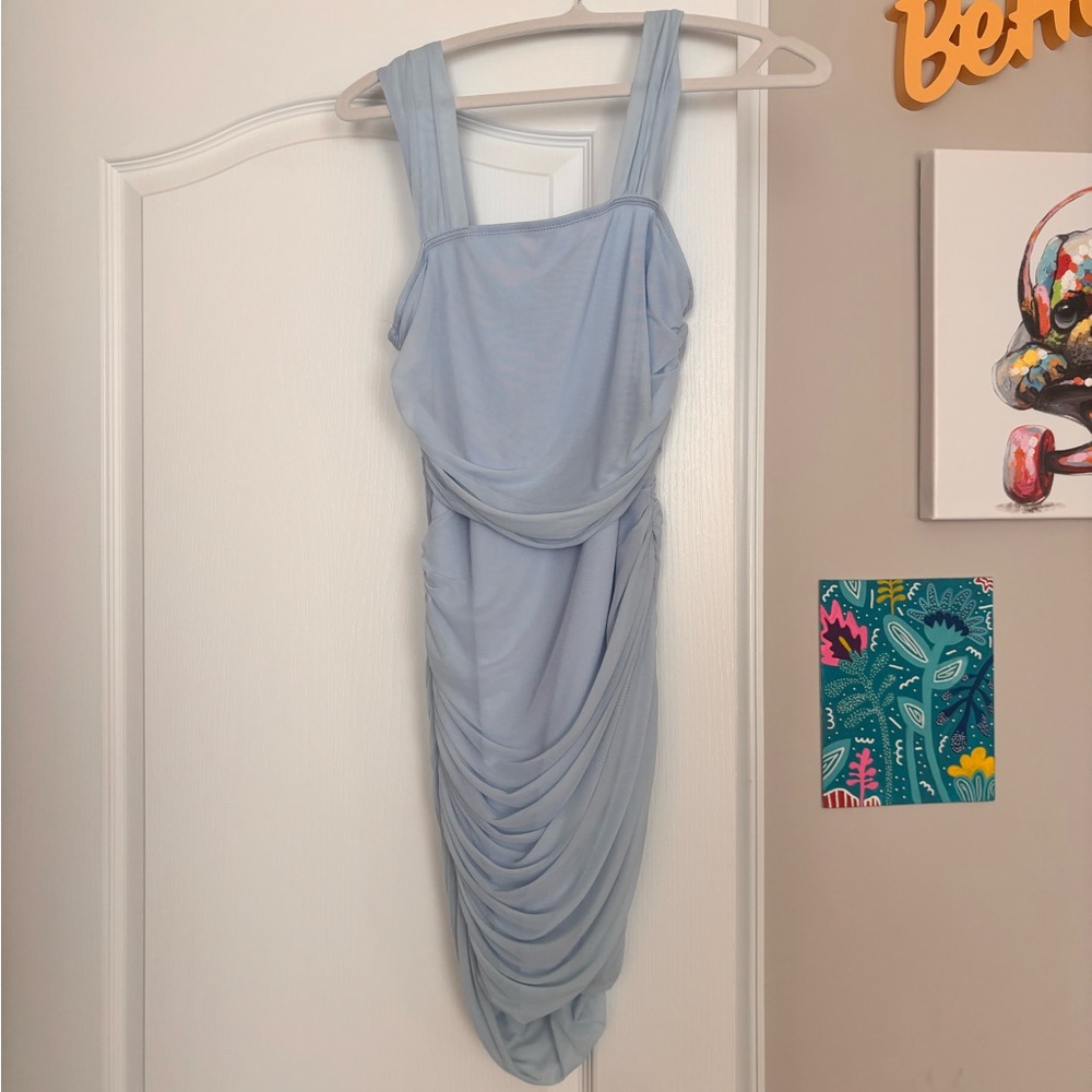 Light Blue Hoco Dress